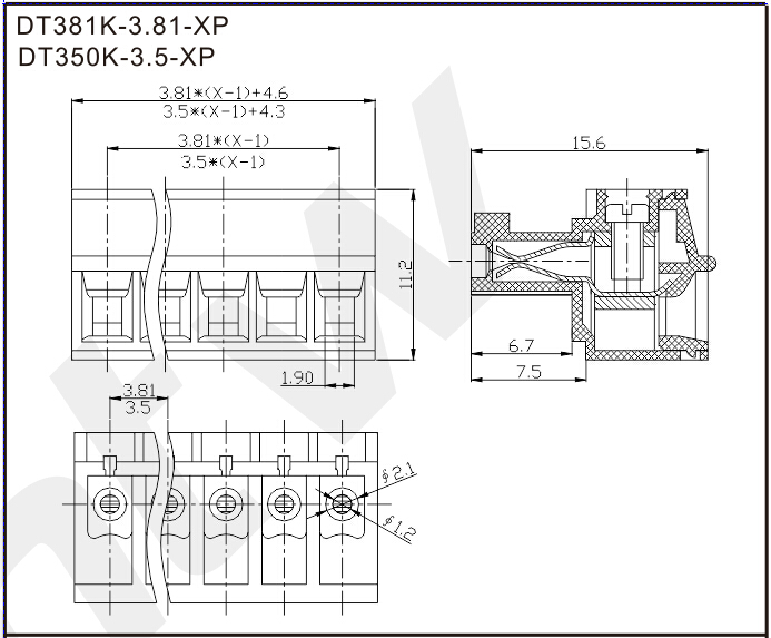 DT381K-3.81.XP