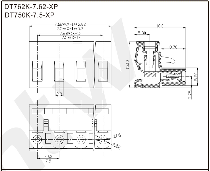 DT762K-7.62-XP